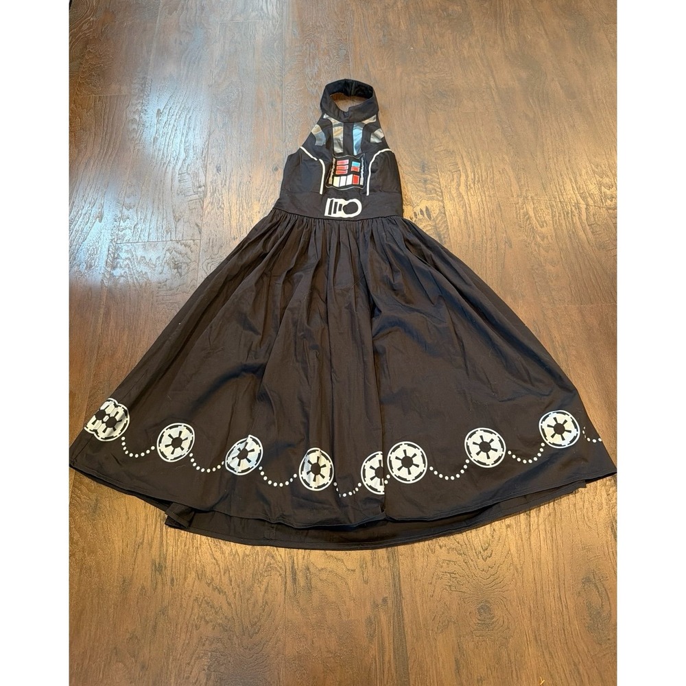 Disney Parks Darth Vader Halter Dress Star Wars‎ Dress Shop NWT Small